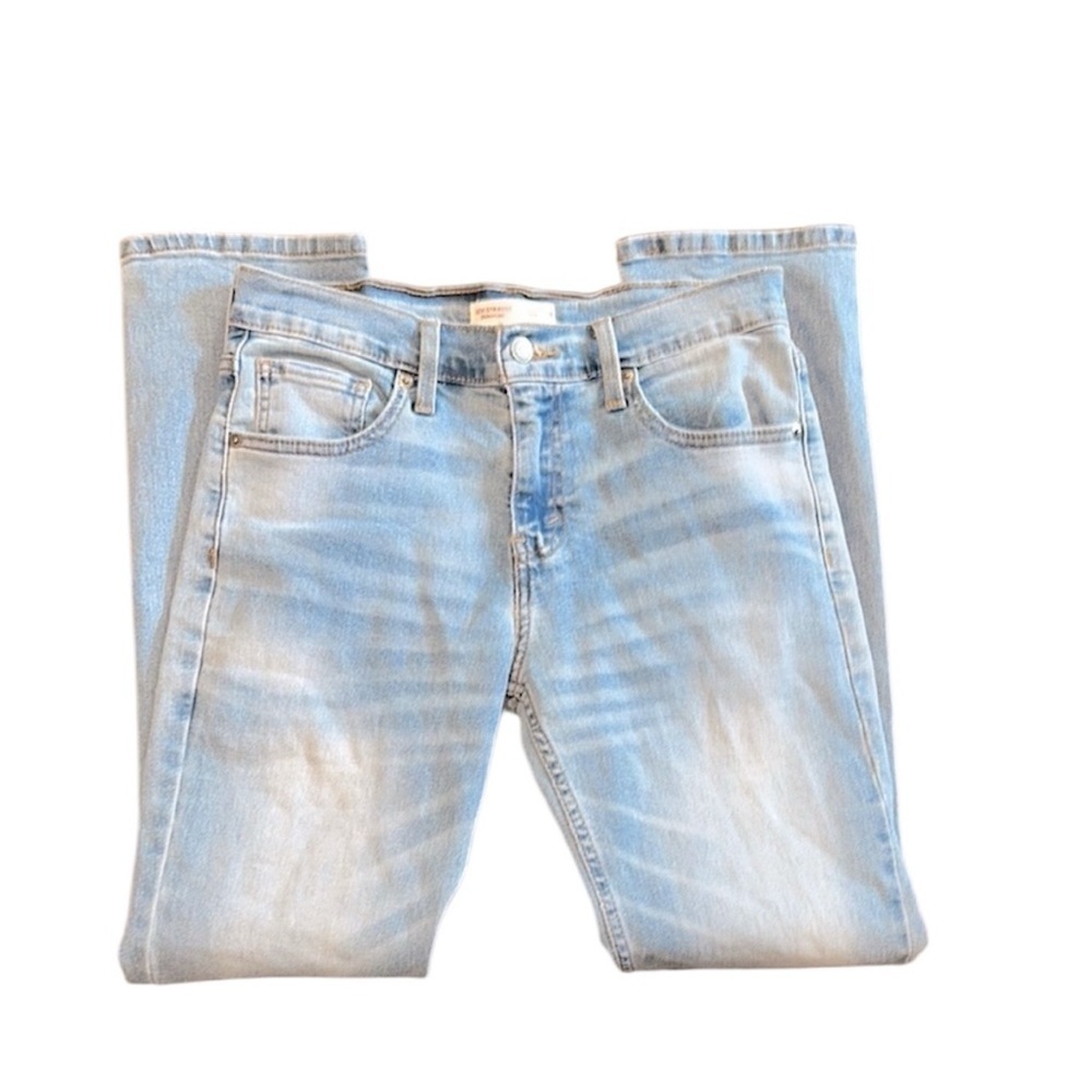 Levi’s men’s Signature Blue Straight Jeans slim Style size 30x30